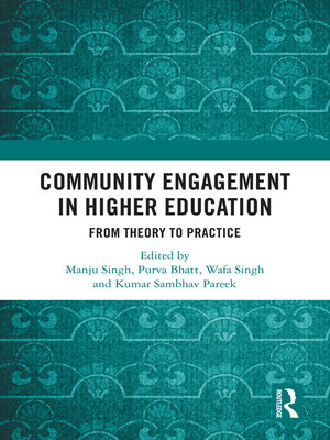 cover image of Community Engagement in Higher Education